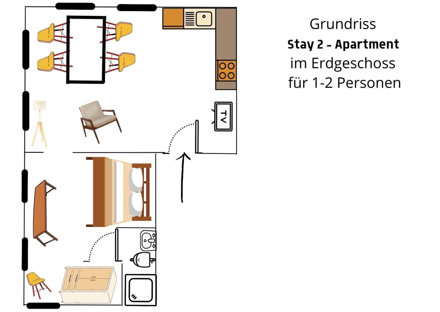 Stay Zentrale Schwarzwald Apartments Nagold Bilik gambar