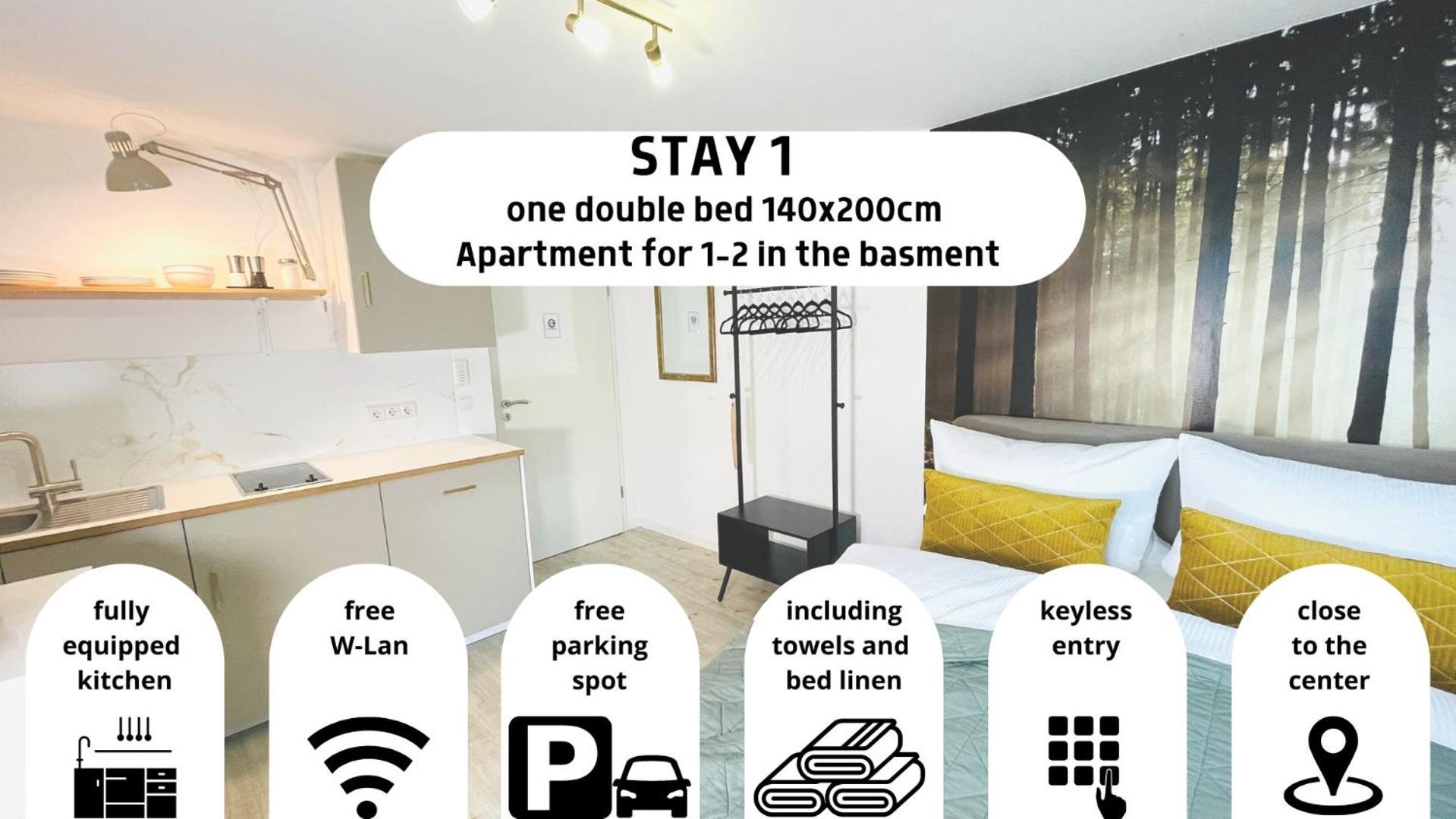 Stay Zentrale Schwarzwald Apartments Nagold Bilik gambar